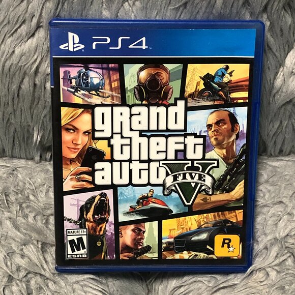 Grand Theft Auto V - GTA 5  (Sony PlayStation 4) PS4 - Picture 1 of 5